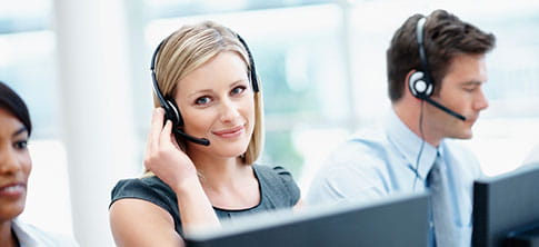 call center workers